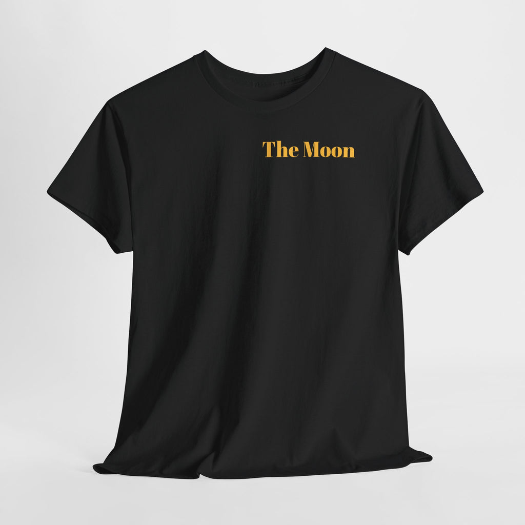 Vintage Moon Tarot Illustration Tee | Celestial Stars Night Sky Shirt