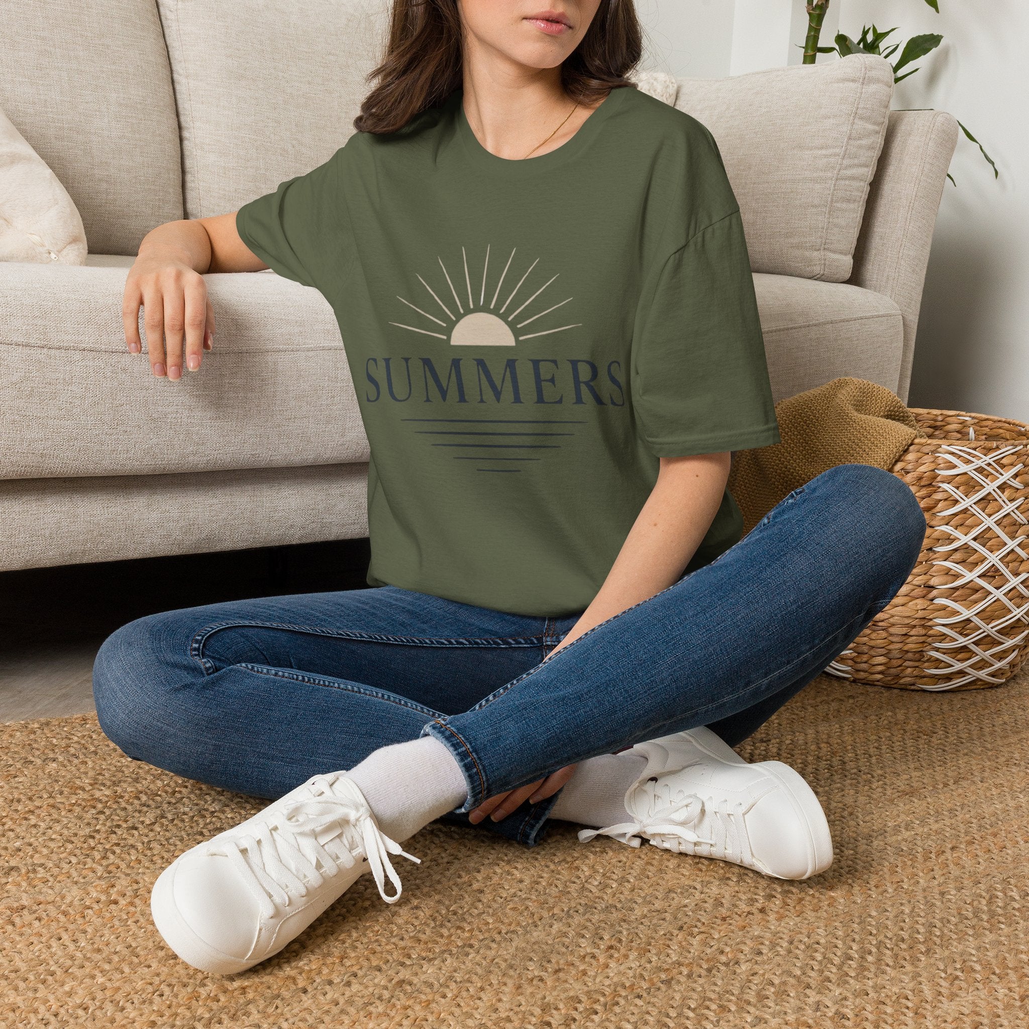 Summer Sun T-Shirt — Retro Sunrise Graphic Tee
